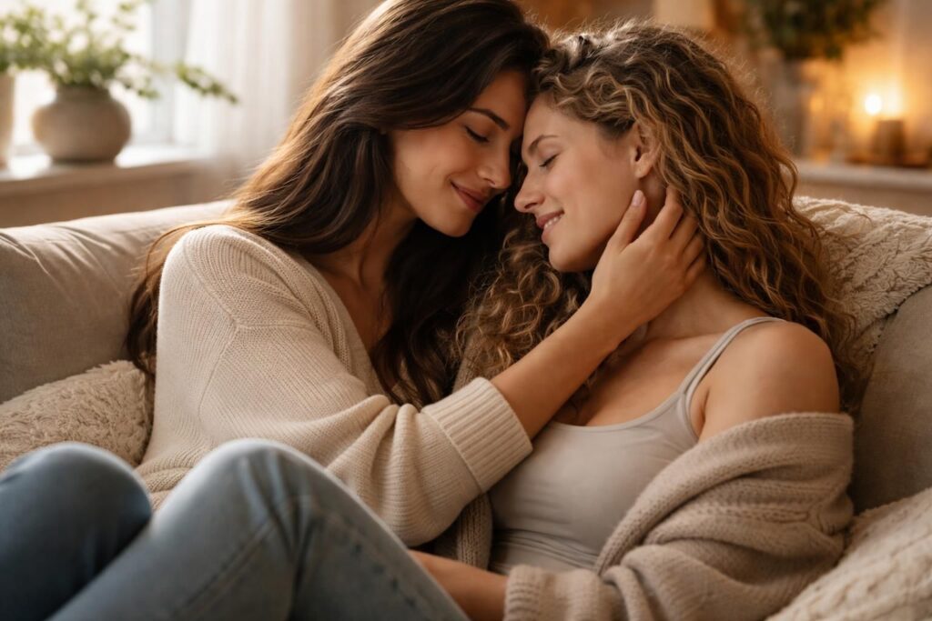 découvrez comment la manière dont deux femmes partagent leur intimité influence la profondeur et la qualité de leur relation amoureuse.