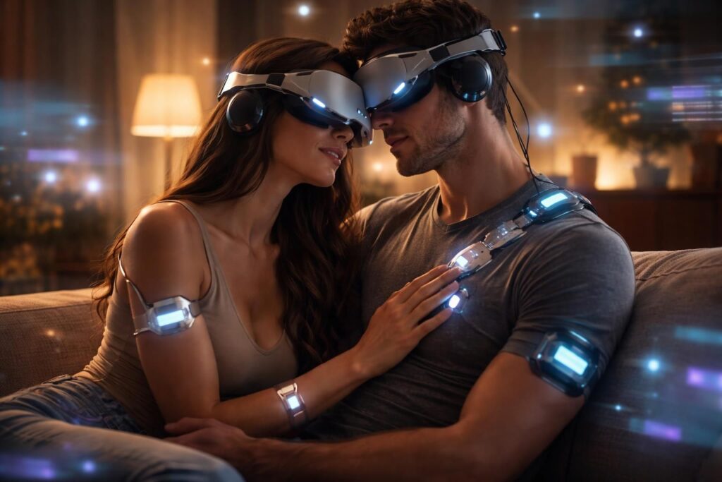 découvrez comment le porno en réalité virtuelle révolutionne l'intimité virtuelle en offrant une expérience immersive et réaliste, promettant un futur innovant pour les relations numériques.