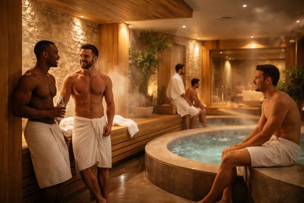 découvrez le sauna gay à pau, un lieu unique où détente, convivialité et bien-être se rencontrent pour une expérience inoubliable.