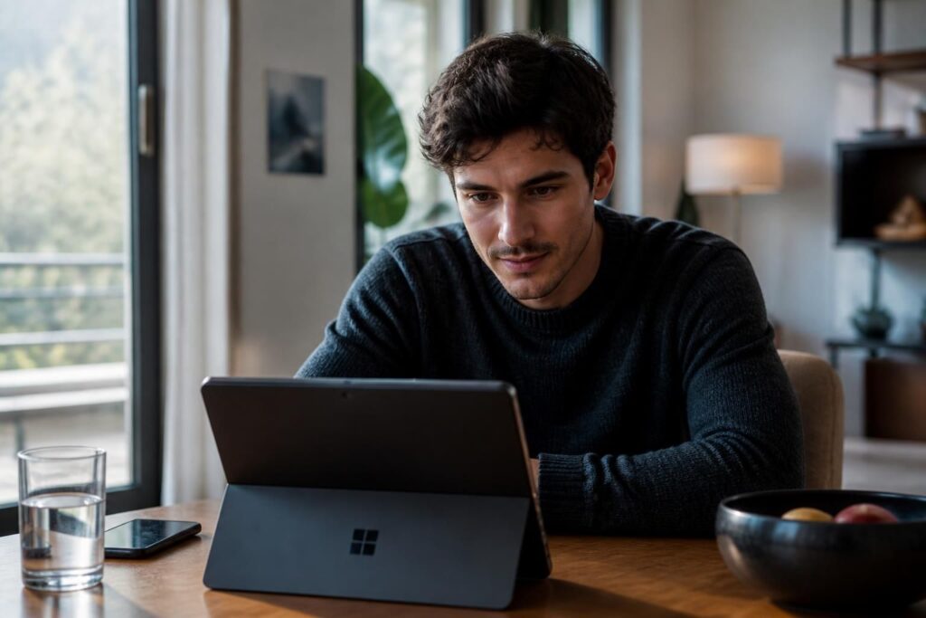 découvrez comment organiser une rencontre à distance avec une visio stable sur tablette windows 11 pour un vrai rendez-vous authentique et convivial.